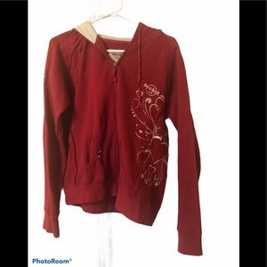 Hard Rock Cafe Denver Red Hoodie
